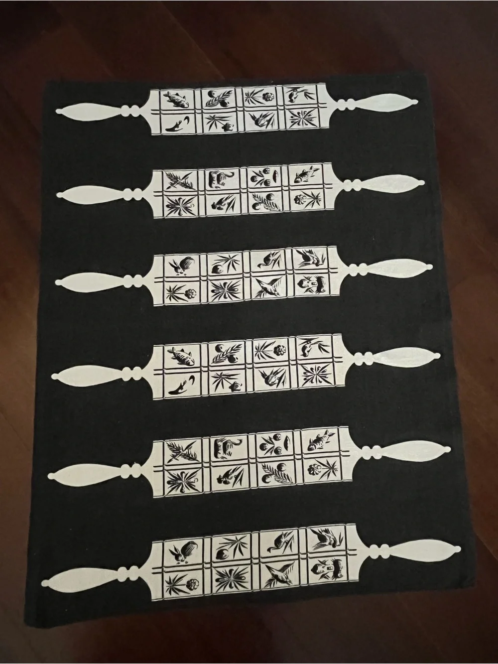 Martex linen cotton kitchen towel mcm rolling pin dry me dry springerle MCM